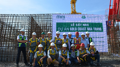 CEREMONY CEREMONY OF GOLD COAST PROJECT IN NHA TRANG